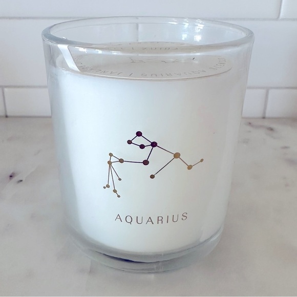 Modern Expressions Other - AQUARIUS Zodiac Enchanted Mandarin Scented Candle
